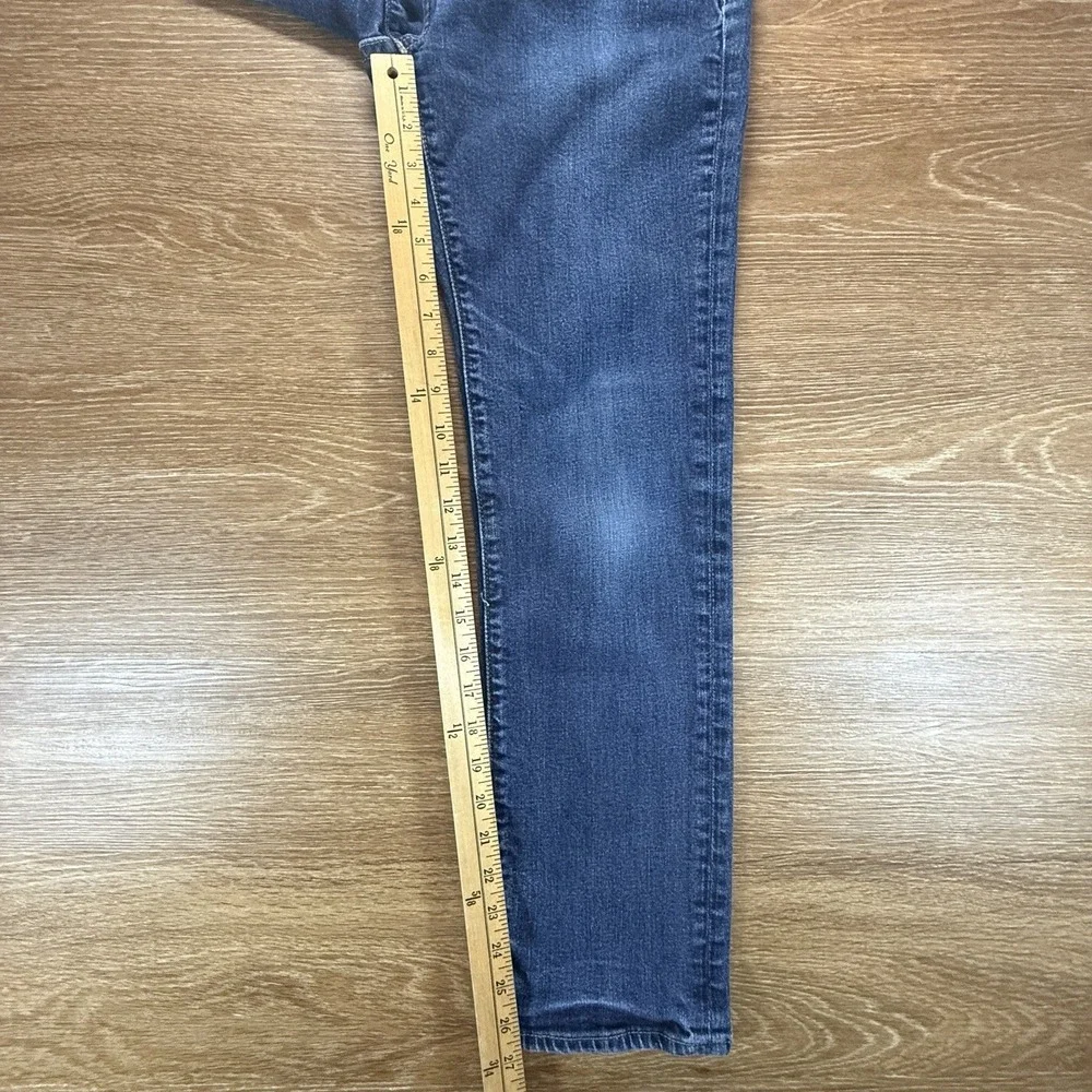 Abercrombie & Fitch Kennan Straight Jeans Men's 28x30 Stretch Medium Wash Casual